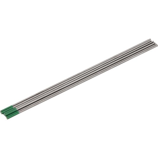 Eletrodo de Tungstênio 2,4 Verde Solda Tig Aluminio Vonder