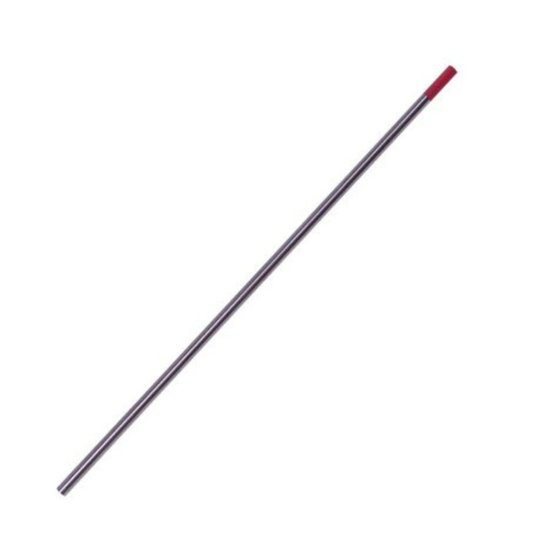 Eletrodo de Tungstênio 3,2 Vermelho Solda Tig Inox Vortech