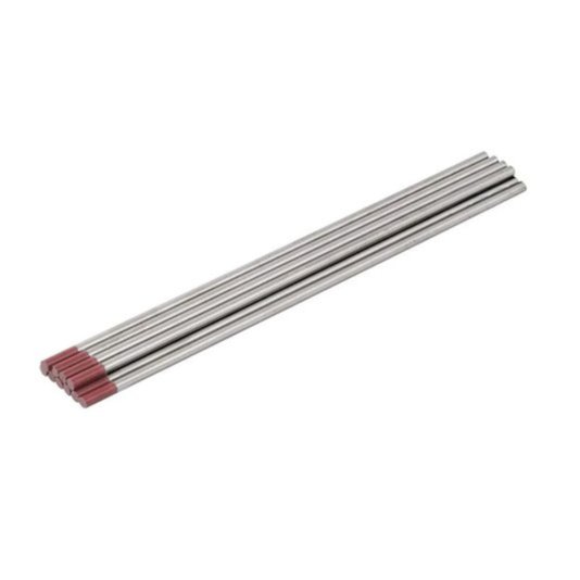 Eletrodo de Tungstênio 3,2 Vermelho Solda Tig Inox Vortech