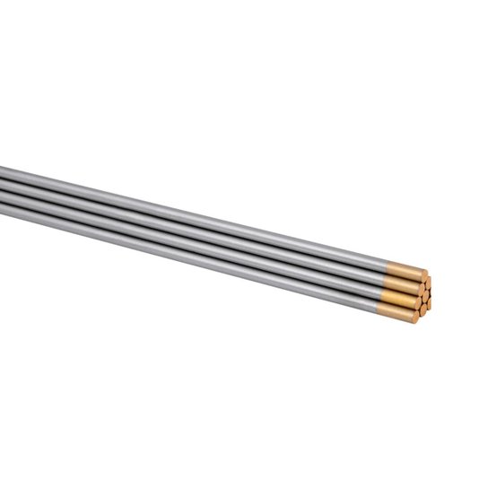 Eletrodo Tungstênio 2,4mm Dourado Solda Tig Ac Dc Vonder