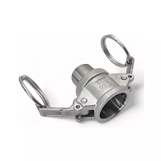 Engate Rápido Camlock Tipo B Rosca Macho 1/2 Bsp Inox 304