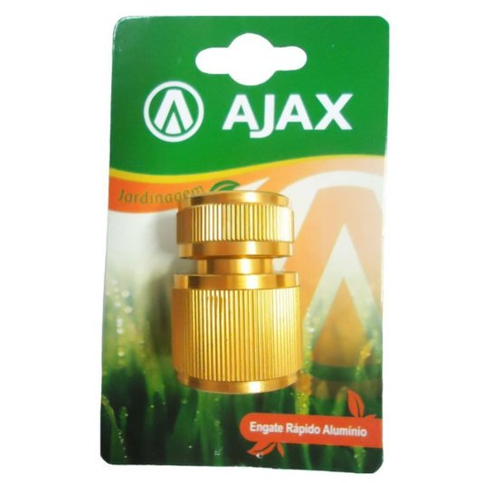 Engate Rápido de Alumínio para Mangueira 1/2 Ajax