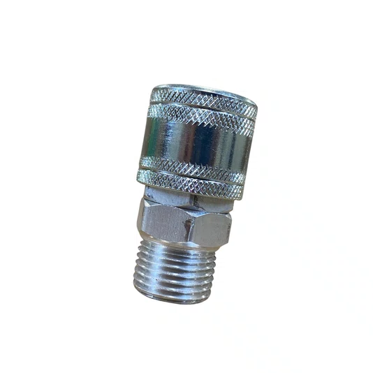 Engate Rápido para Ar Rosca Macho 1/2 Er767m1/2 Metalfort