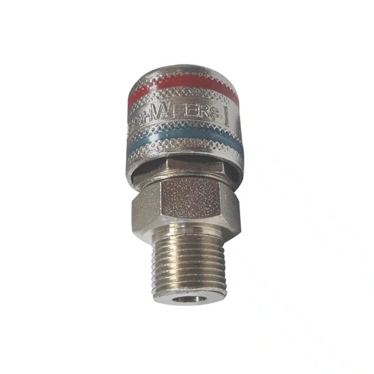 Engate Rápido para Ar Rosca Macho 1/2 Er767m1/2 Schweers