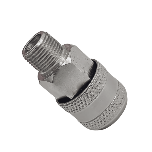 Engate Rápido para Ar Rosca Macho 3/8 Er767m3/8 Metalfort