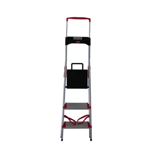 Escada de Alumínio Doméstica Comfort com 3 Degraus Alumasa
