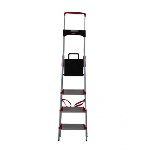Escada de Alumínio Doméstica Comfort com 4 Degraus Alumasa