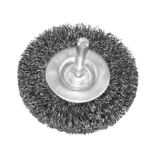 Escova de Aço Circular com Haste 3 X 3/8 X 1/4 Pol Pequi