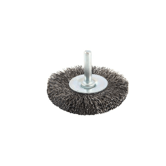 Escova de Aço Circular com Haste 3 X 3/8 X 1/4 Pol Pequi