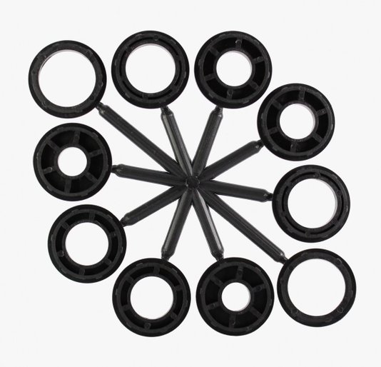 Escova de Aço Circular Ondulada 6 X 2 X 2 Pol Fio 0,30 Pequi