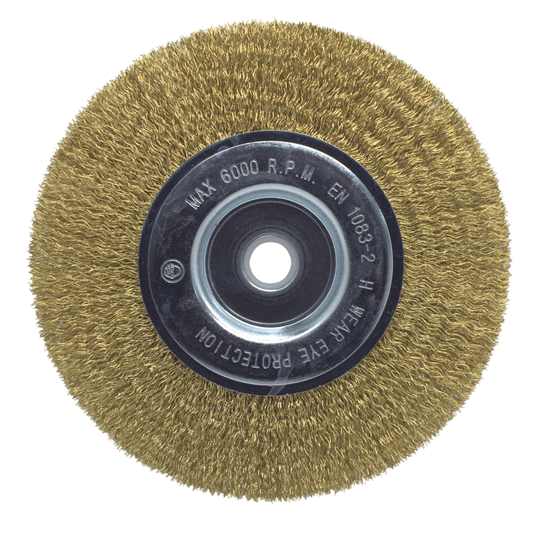 Escova de Aço Circular Ondulada Latonado 6 X 1/2 X 5/8 Pequi