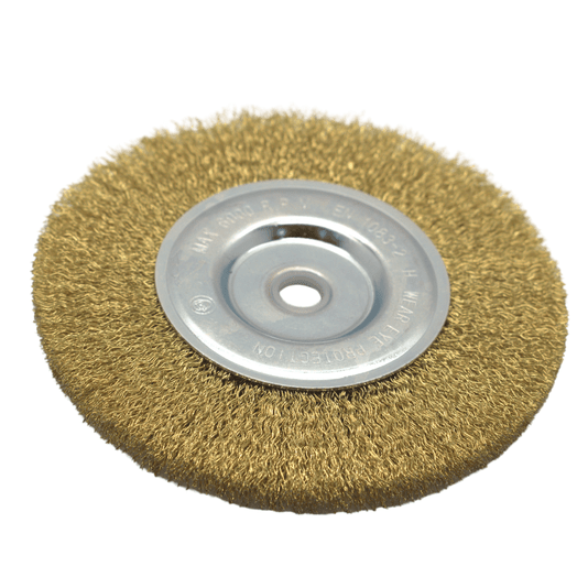 Escova de Aço Circular Ondulada Latonado 6 X 1/2 X 5/8 Pequi