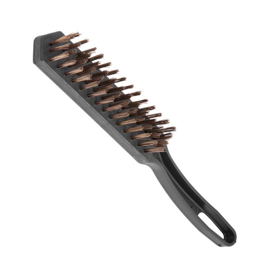 Escova de Aço Manual 4 Filas com Cabo de Plastico Vonder