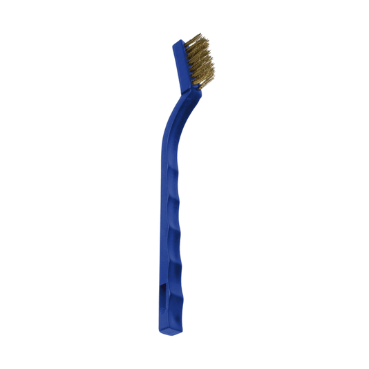 Escova de Aço Manual Mini 3 Filas Cabo Plastico Pequi