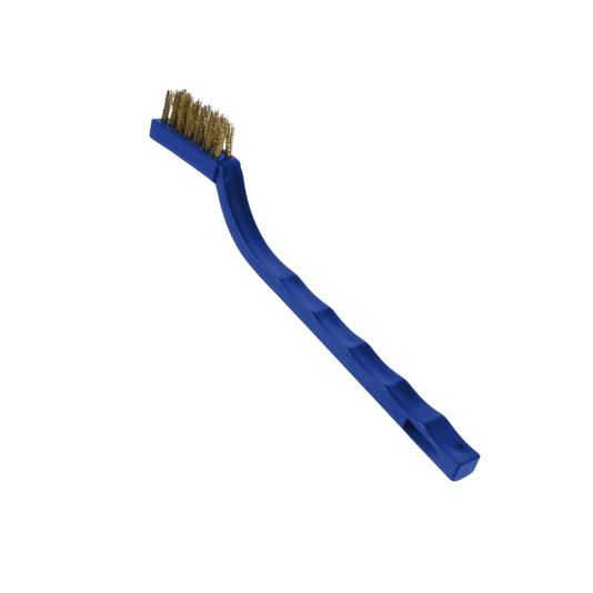 Escova de Aço Manual Mini 3 Filas Cabo Plastico Pequi