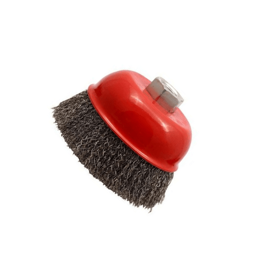 Escova de Aço Tipo Copo Ondulada 3 Pol Mister