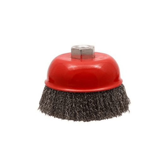 Escova de Aço Tipo Copo Ondulada 4 Pol Mister