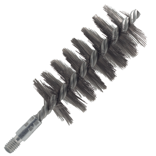 Escova de Aço Tubular 110mm 4.3/8 Rosca 1/2 Industrial