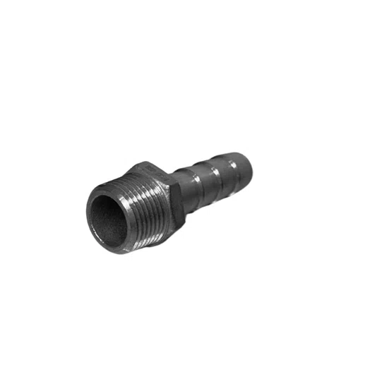 Espigão Macho Aço Inox Rosca 1/2 X 1/2 Polegada Conexão Npt
