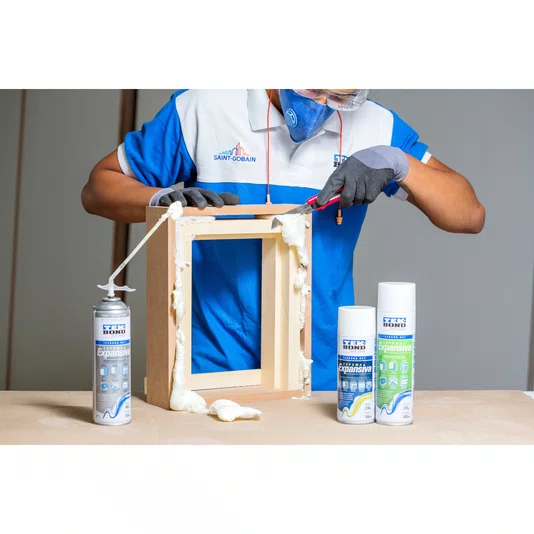 Espuma Expansiva Pu Poliuretano Uso Geral 180g 300ml Tekbond