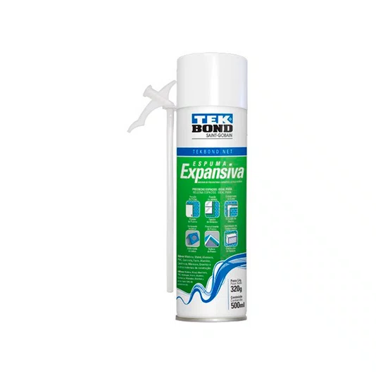 Espuma Expansiva Pu Poliuretano Uso Geral 320g Tekbond