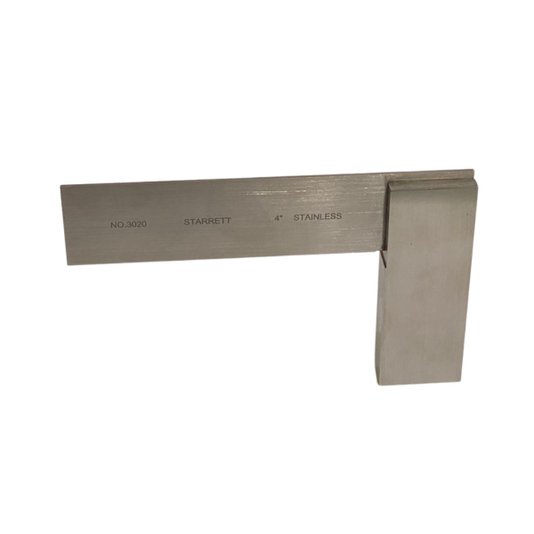 Esquadro de Precisao Sem Fio e com Base 100 X 75mm Starrett