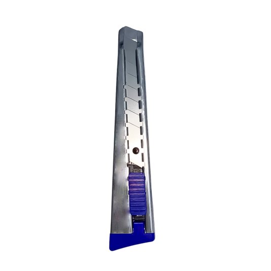 Estilete Largo 18mm de Metal Profissional Corte Preciso