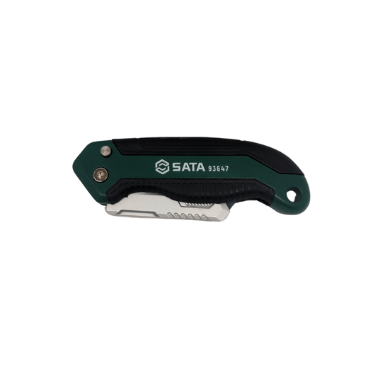 Estilete Profissional Reforçado Dobrável 18mm St93647 Sata