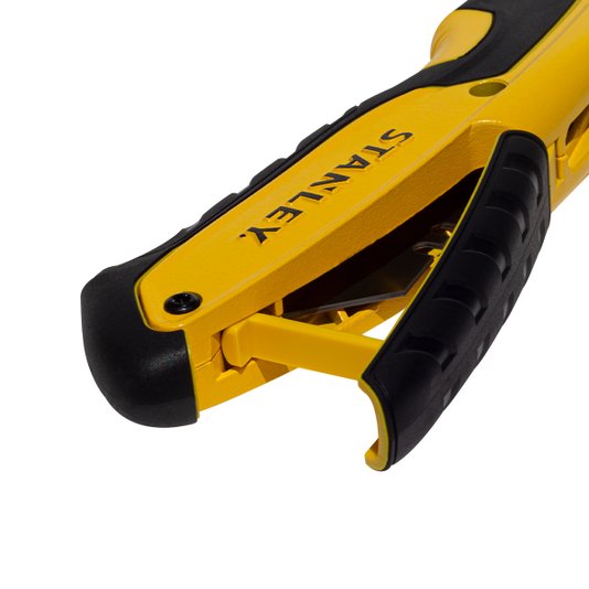 Estilete Retratil com Lâmina Trapezoidal Troca Rápida Stanley