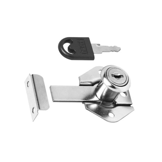 Fechadura Longa P/ Gaveta Batente 17 X 31mm Niquelado Hardt