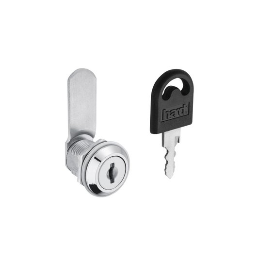 Fechadura para Moveis Aço 19X20mm Segredo Único Hardt 5 Und