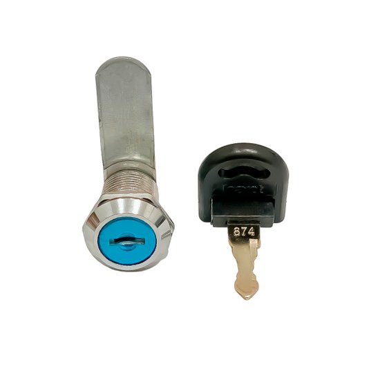Fechadura para Moveis de Aço 19 X 20mm Chave Retratil Hardt