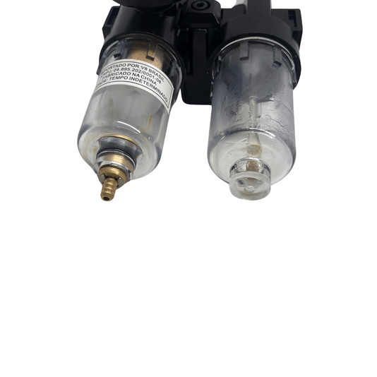 Filtro Regulador e Lubrificador Lubrifil de 1/4 V8 Brasil