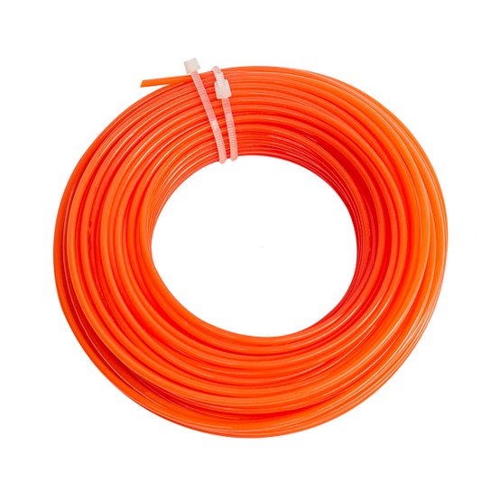 Fio de Nylon Redondo 2.0mm 100gr para Cortador de Grama Kala