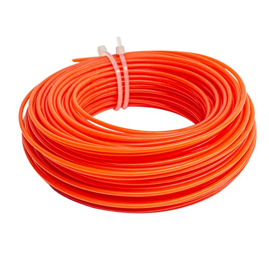 Fio de Nylon Redondo 2.0mm 100gr para Cortador de Grama Kala