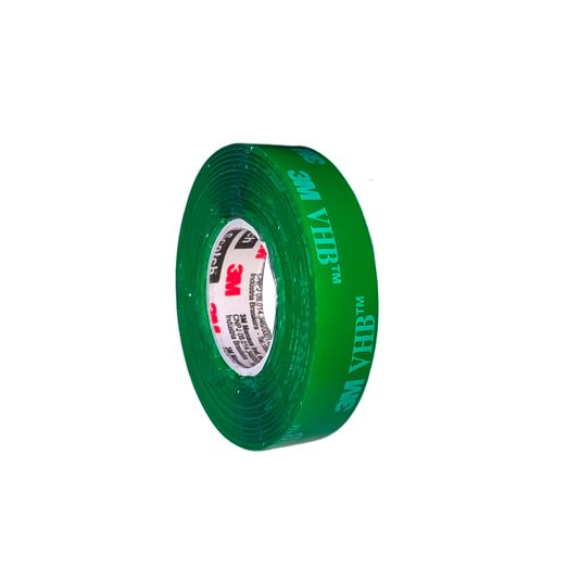 Fita Dupla Face 3m 12mm X 2mts Uso Interno 400g Verde