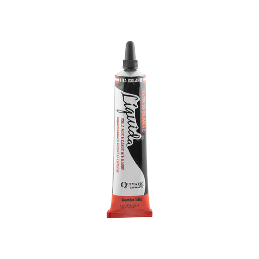 Fita Isolante Líquida 50g Preta Quimatic