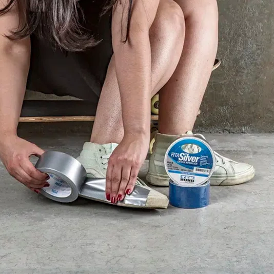 Fita Silver Tape Prata 48mm X 5m - Tekbond
