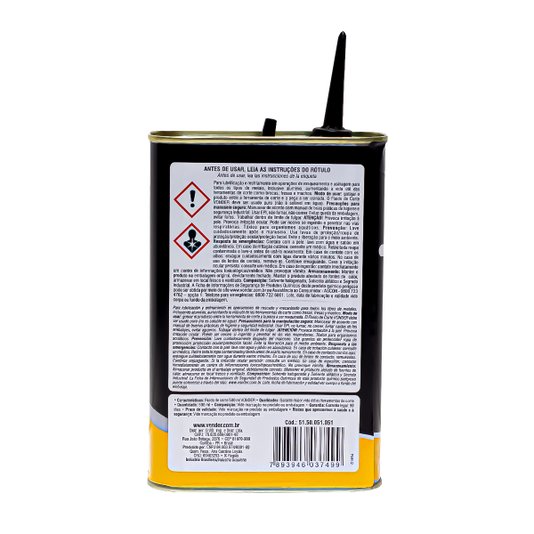 Fluido de Corte para Rosqueamento Furação Usinagem 500ml