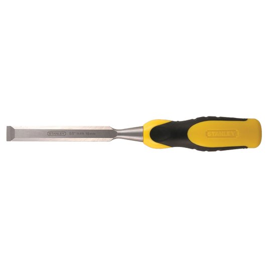 Formão 16mm Metálico Chanfrado com Cabo Plástico Stanley