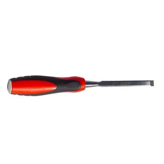 Formão 3/8 Metálico Chanfrado com Cabo Plástico Mister