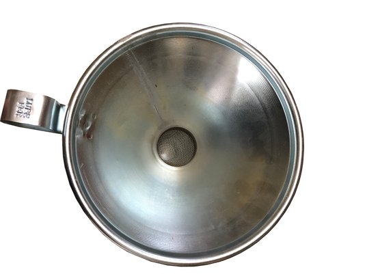 Funil Reto Uso Geral com Peneira 280 X 240mm Metal