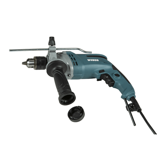 Furadeira de Impacto 13mm 1/2 Pol 1000w 220v Ws3176 Wesco
