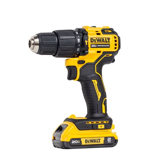 Furadeira de Impacto 20v Maleta 2 Baterias Dcd709d2 Dewalt