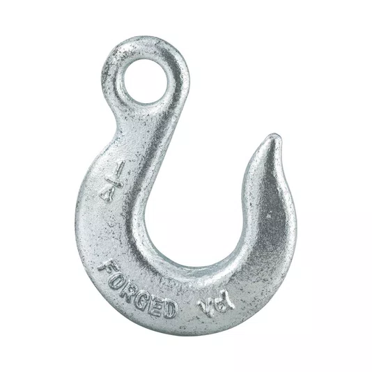 Gancho Olhal para Cabo de Aço 1/4 Suporta 0,8 Toneladas