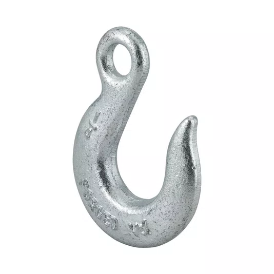 Gancho Olhal para Cabo de Aço 1/4 Suporta 0,8 Toneladas
