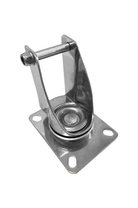 Garfo Suporte Giratório Inox Rodízio 4 Pol. Glpi412 Colson