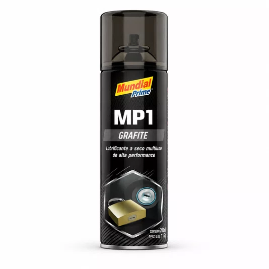 Grafite em Pó Spray Mp1 200ml Lubrificante a Seco