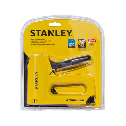 Grampeador Manual Corpo Aluminio Sharpshooter Tr150 Stanley
