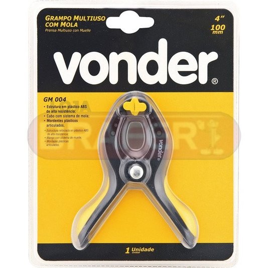 Grampo com Mola para Marceneiro 6 Gm006 Vonder